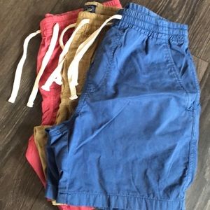 Bundle of J Crew men’s small dock shorts